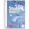 Тетрадь Brunnen Student Premium Jeans, на пружине, микроперфорация, линейка, 90 гр/м2, А4, 80 листов В линейку-1